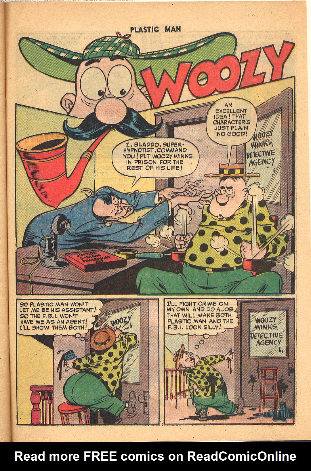 Read online Plastic Man (1943) comic -  Issue #26 - 35