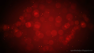 Red Background Bokeh Circle Lens Soft Style Design