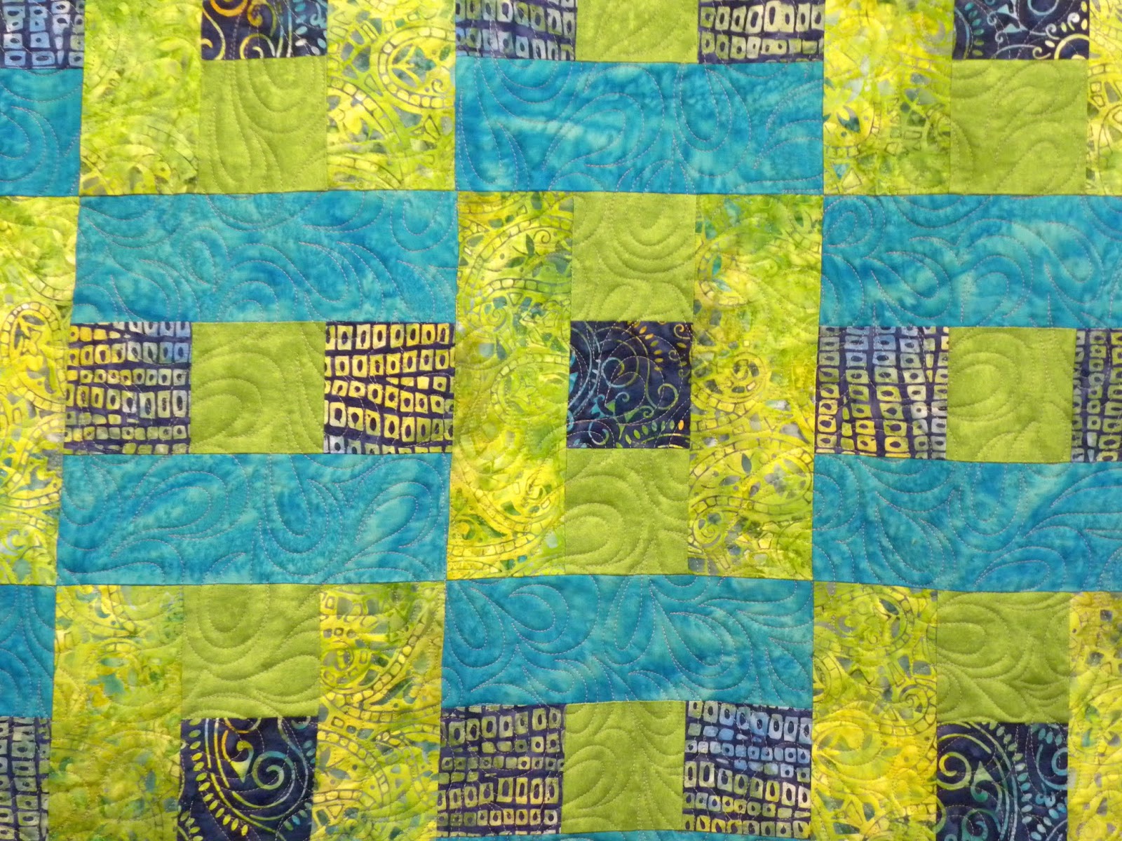 Crazy Horse Quilting Margaret's Tranquil Quilt