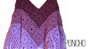 Vamos a tejer un poncho crochet!