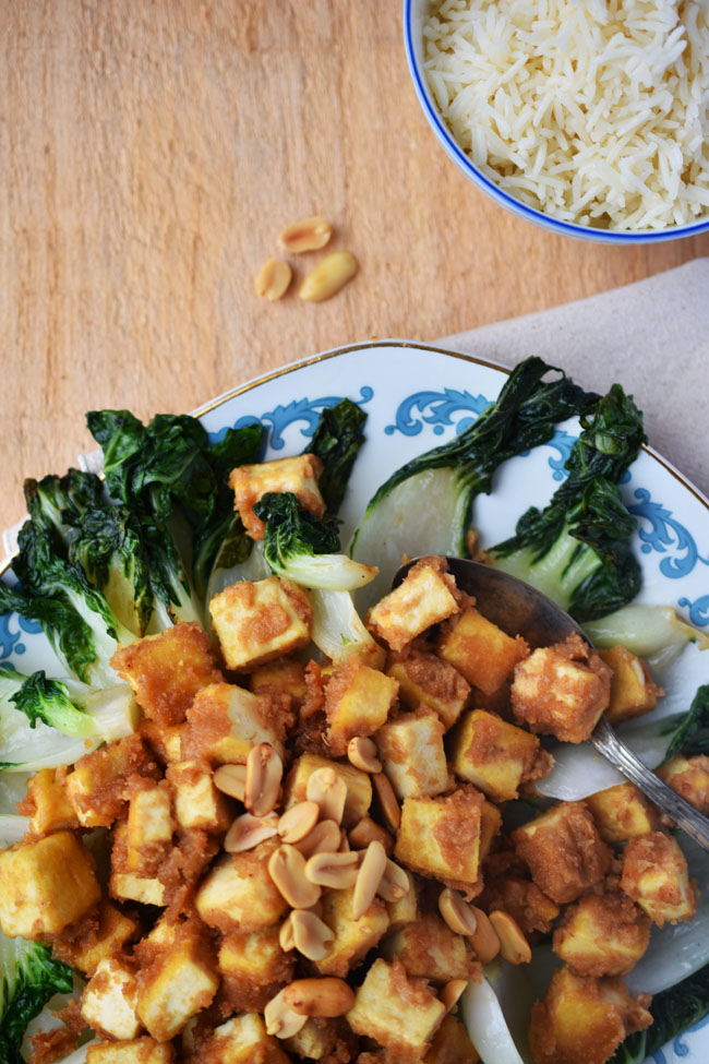 Woman in Real Life Easy Weeknight Baked Tofu & How To Cut Tofu Into