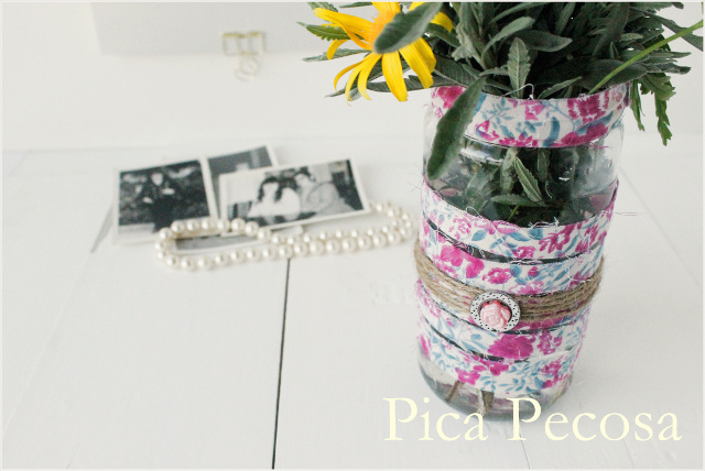 como-hacer-jarron-diy-bote-conservas-reciclado-tiras-tela-cordel