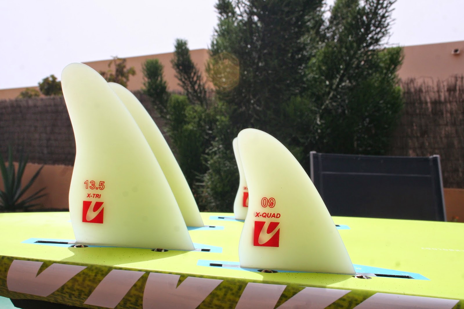 Stephen Gibson Quad fin setup.