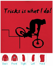 BMX Trial Bike T-shirt - Tricks is What I Do
