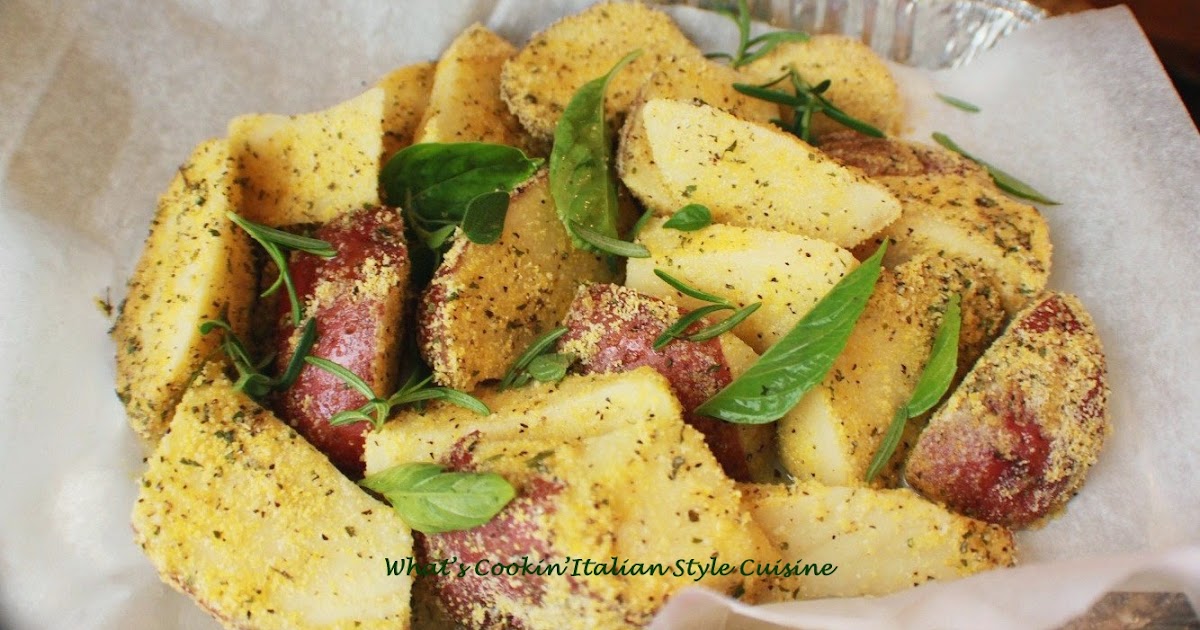 Rosemary Basil Red Skin Potato Recipe What's Cookin' Italian Style