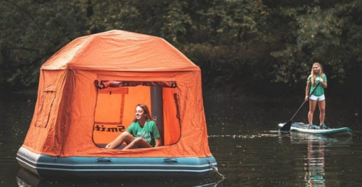 The First Floating Tent In The World Will Make You Want To Camp In The Water