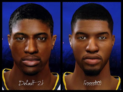 NBA 2K14 Paul George Cyberface Mod