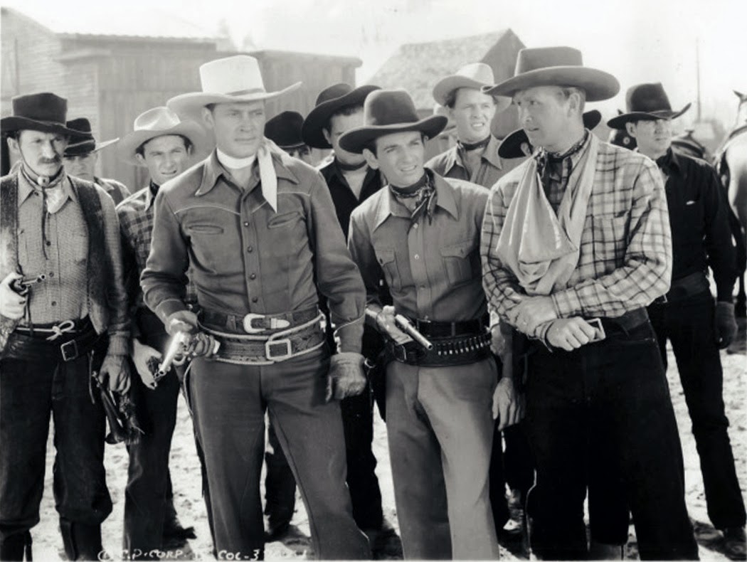 A drifting cowboy: Reel Cowboys of the Santa Susanas -- Lloyd Bridges1050 x 790