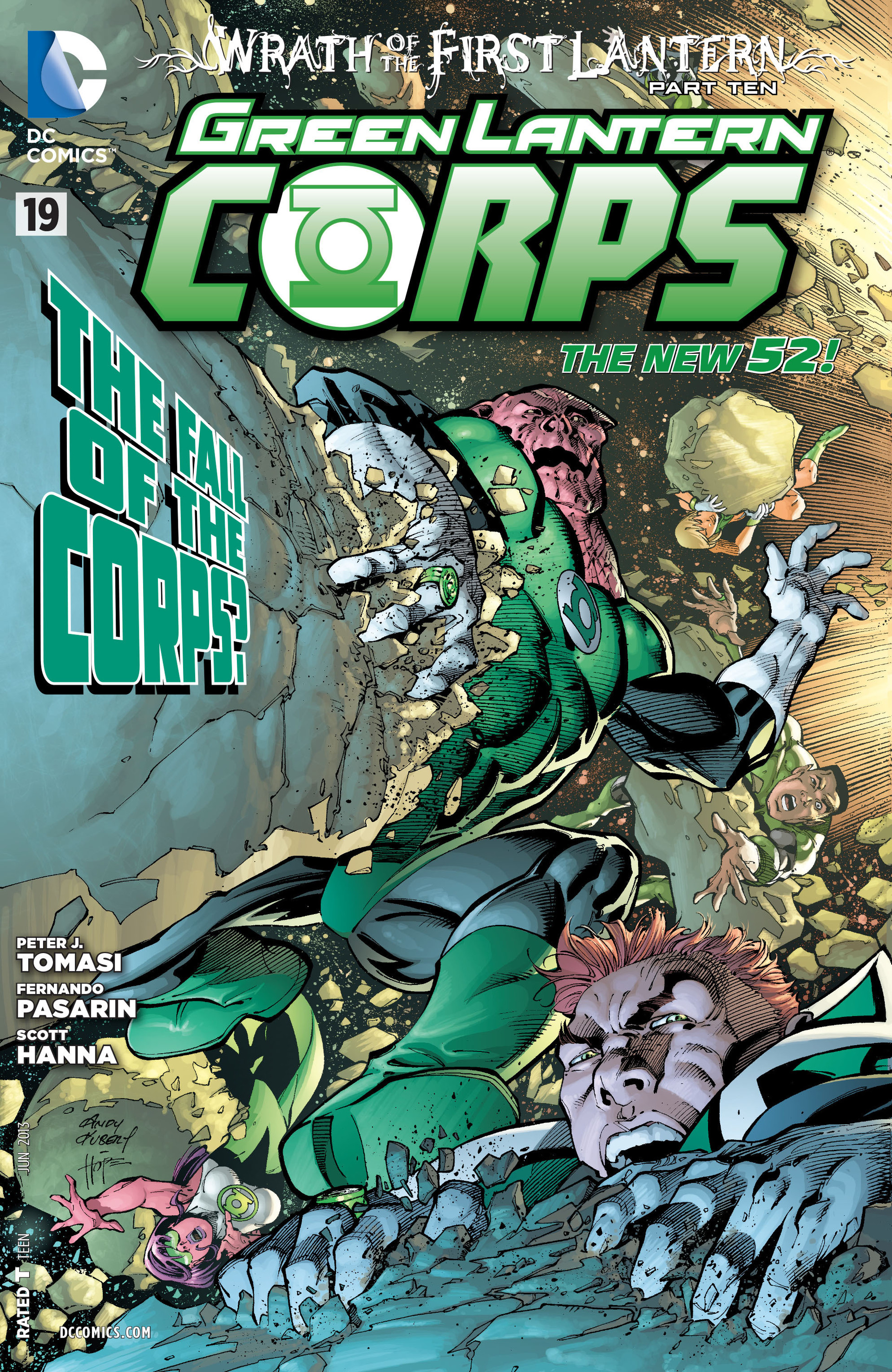 Read online Green Lantern Corps (2011) comic -  Issue #19 - 1