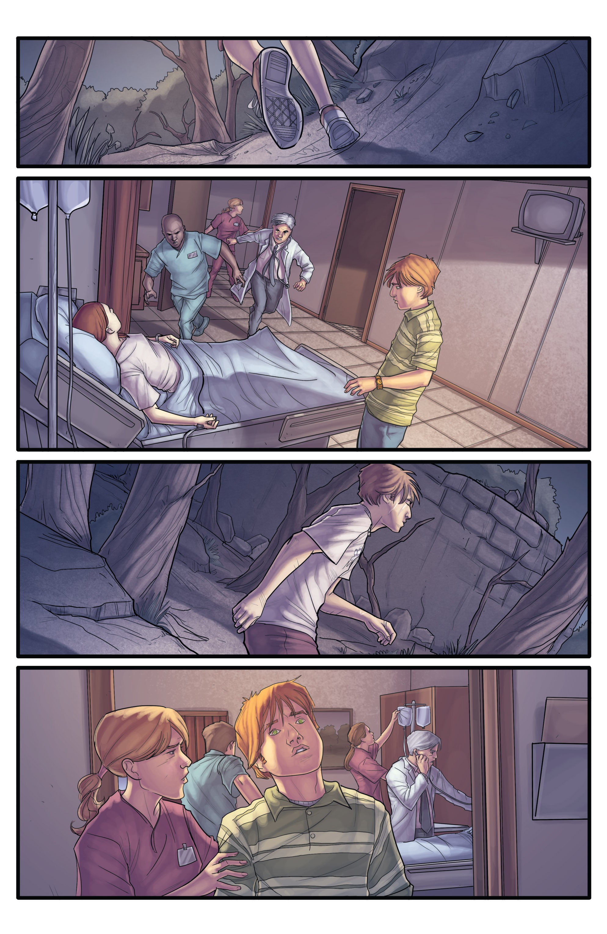 Read online Morning Glories comic -  Issue #19 - 20