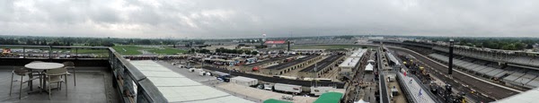 Views from the Crown Royal Pagoda Eighth Floor Suite.  #crownheroes #jww400 #reignon #nascar