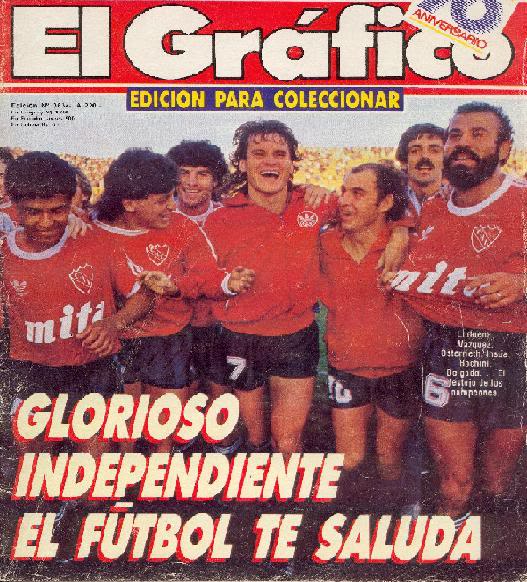 Aniversario: Independiente campeón 1988/89 | La Caldera del Diablo