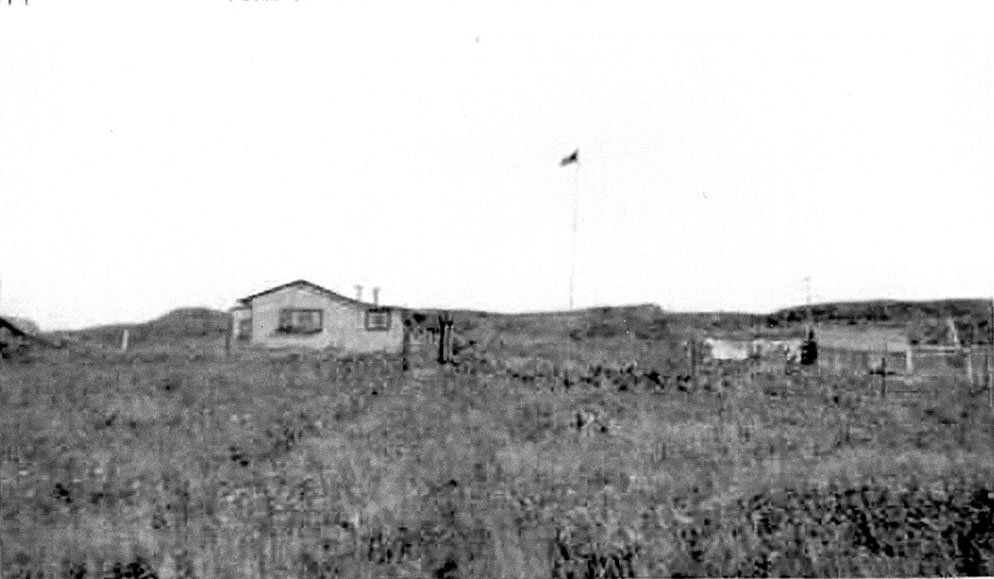 Middleton Island, Gulf of Alaska Location and remains of the former