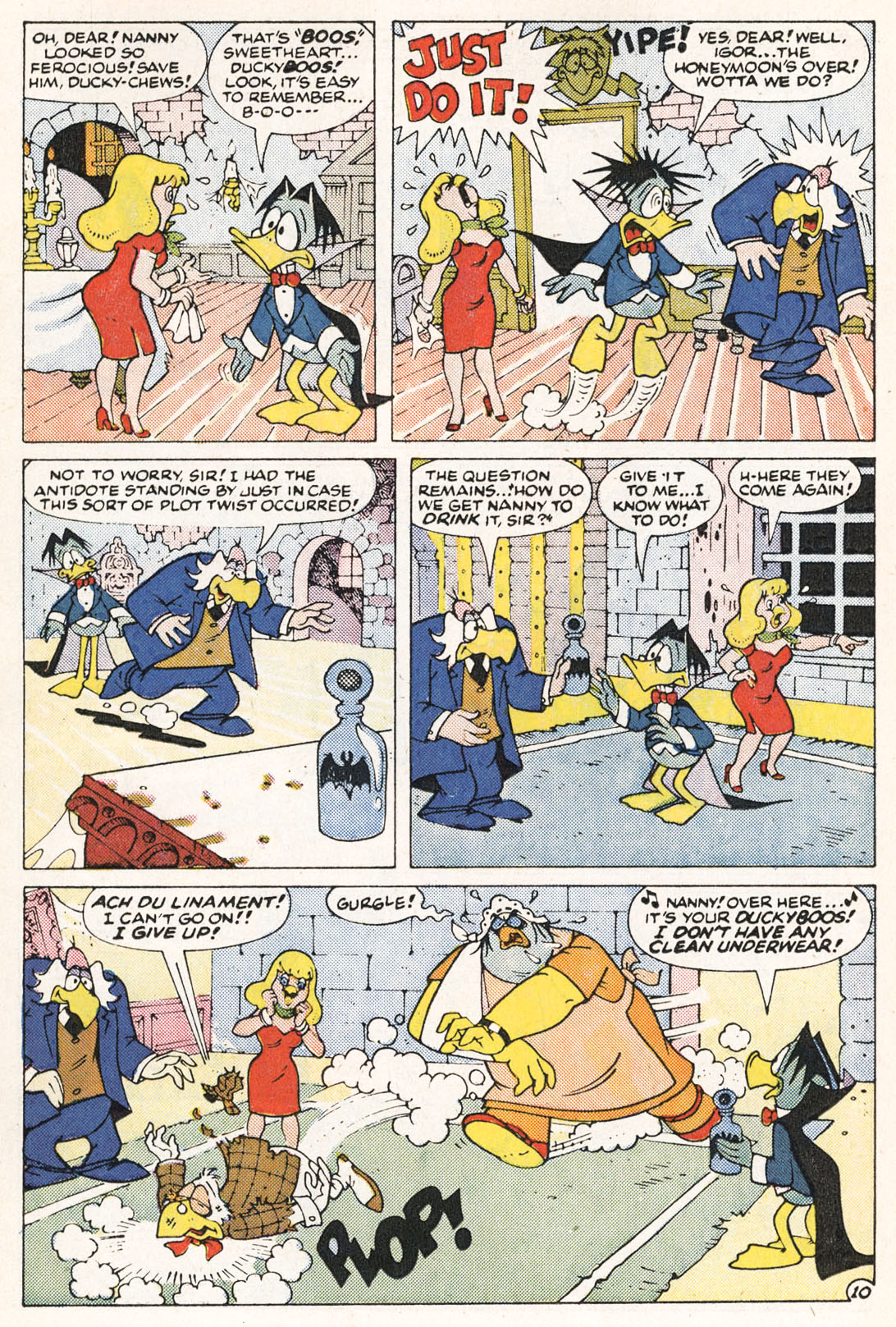 Read online Count Duckula comic -  Issue #5 - 16