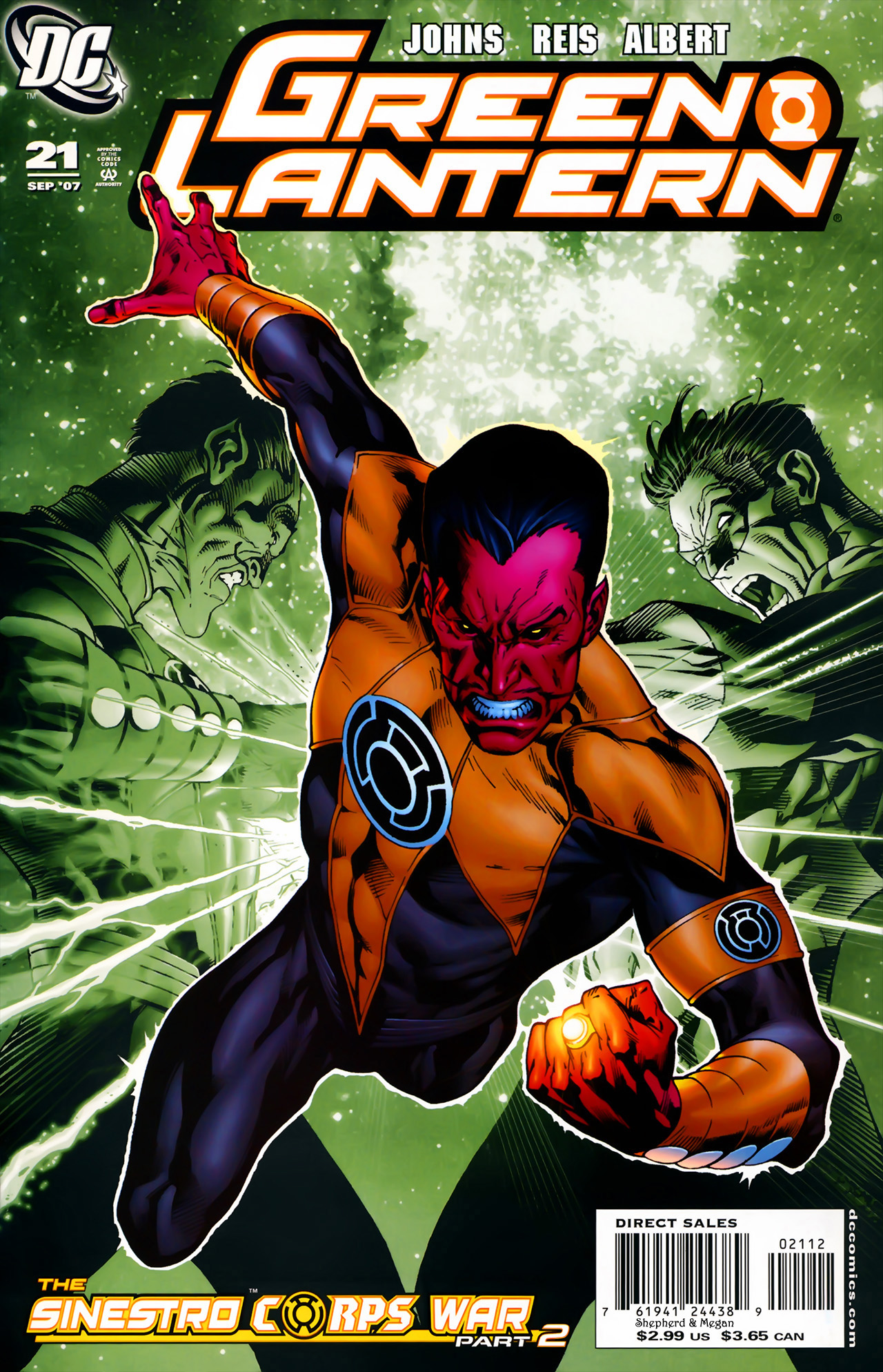 Read online Green Lantern (2005) comic -  Issue #21 - 3