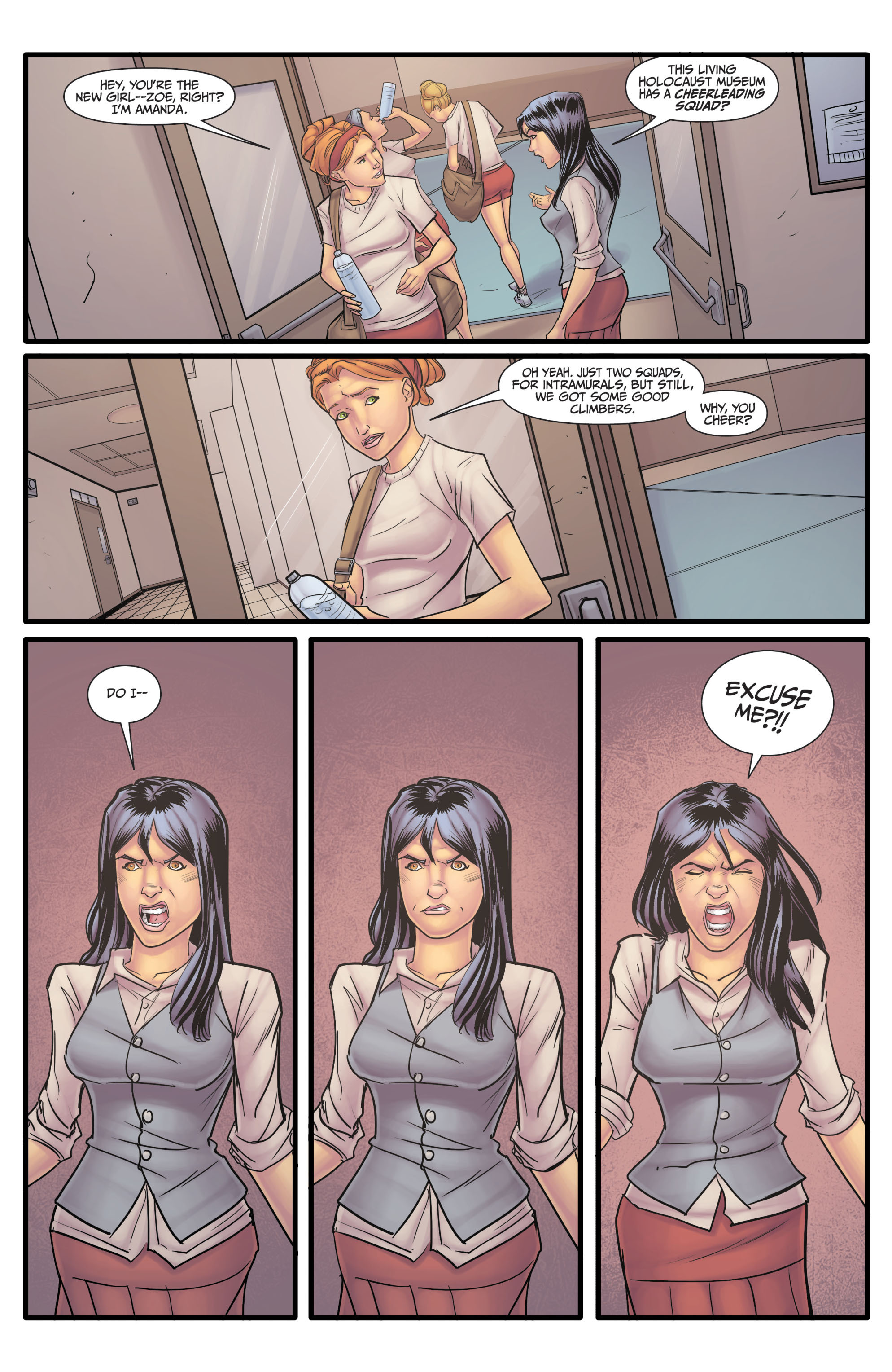Read online Morning Glories comic -  Issue # _TPB 2 - 13