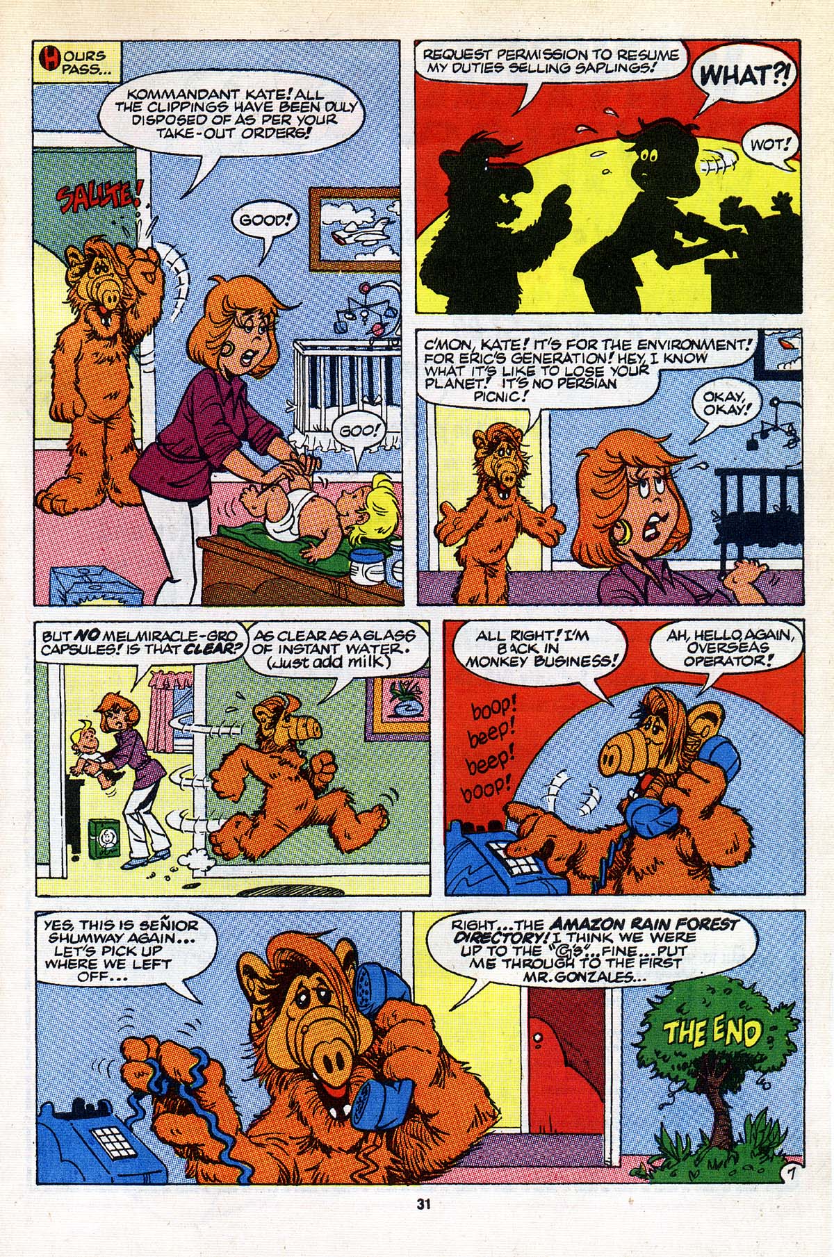 Read online ALF comic -  Issue #26 - 25