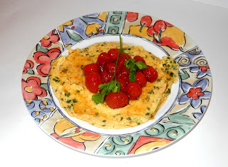 Roasted Tomato Omelet  from Bizzy Bakes