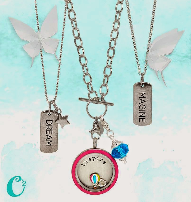 Create an Origami Owl Necklace that Inspires You at StoriedCharms.com