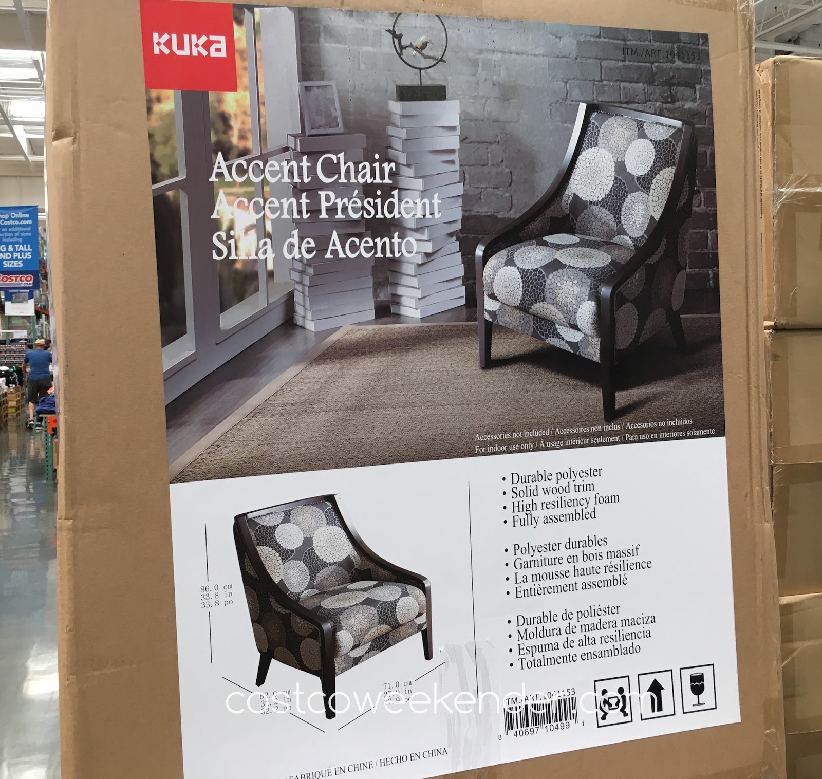 Kuka Accent Chair Costco Weekender