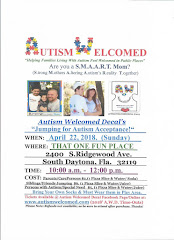 Autism Welcomed Decal ( April 22 )