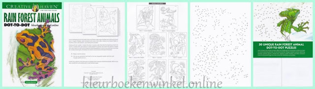 PP 03 kleurboek rain forest animals kleurboek rain forest animals