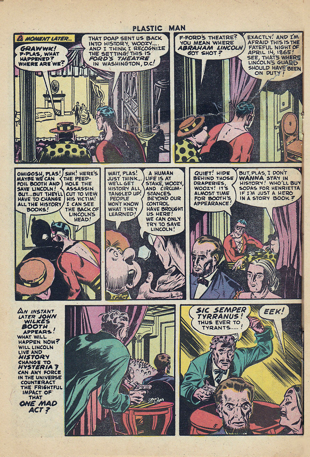 Read online Plastic Man (1943) comic -  Issue #55 - 30