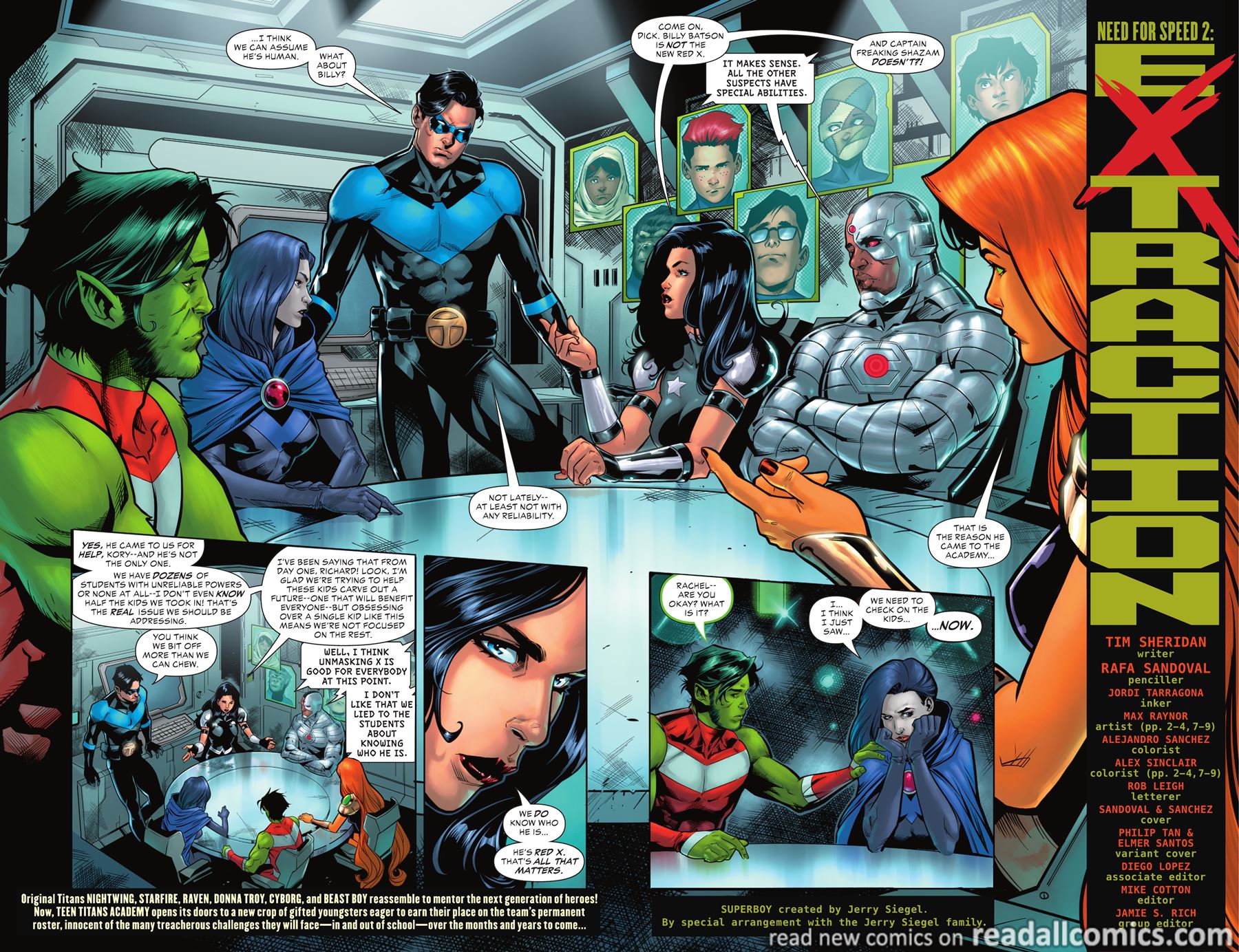 Teen Titans Academy #1 chapter 3 page 4