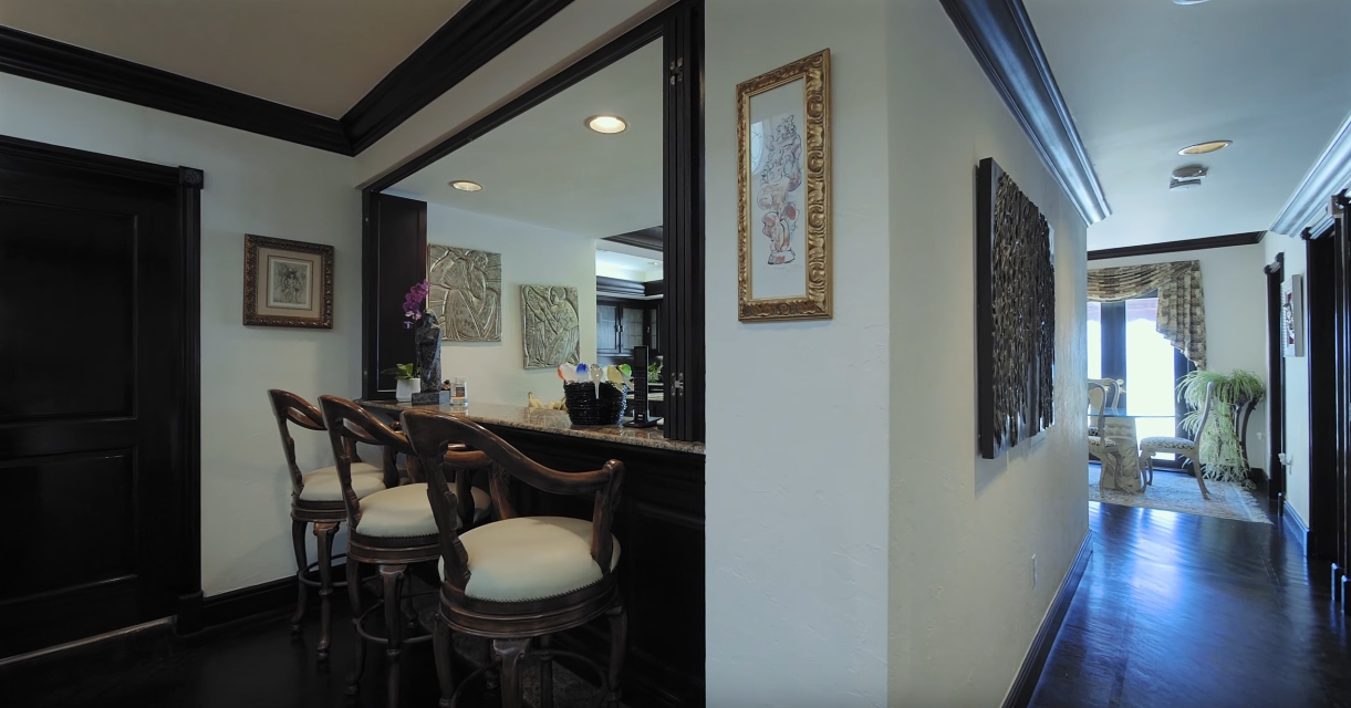 Tour 577 Ocean Blvd, Golden Beach, FL vs. 34 Mansion Interior Design Photos