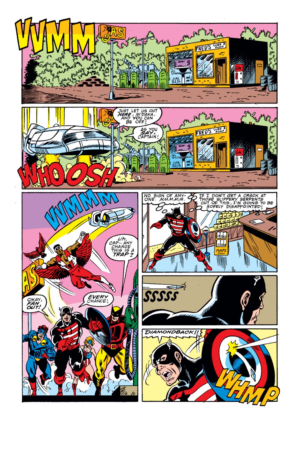 Captain America (1968) Issue #342 #272 - English 12