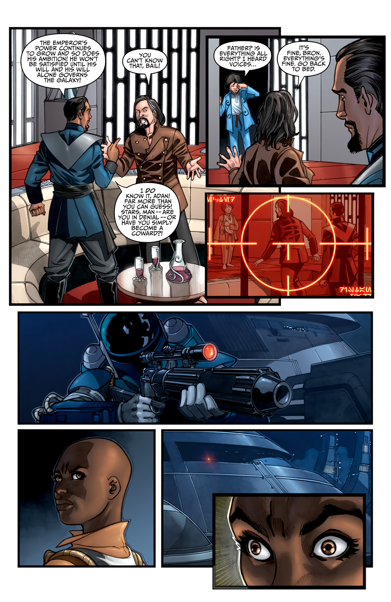 Read online Star Wars: Agent Of The Empire - Hard Targets comic -  Issue #1 - 12