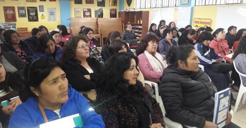 Se inició Taller para docentes de inicial sobre el Currículo Nacional en la UGEL Santiago de Chuco Se inició Taller para docentes de inicial sobre el Currículo Nacional en la UGEL Santiago de Chuco