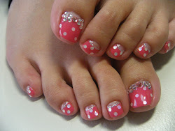designs nail toe summer toenail gel stone toenails nails toes pedicure unique feet dots easy nailart looking stickers