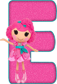 Alfabeto Rosa con Lalaloopsy.