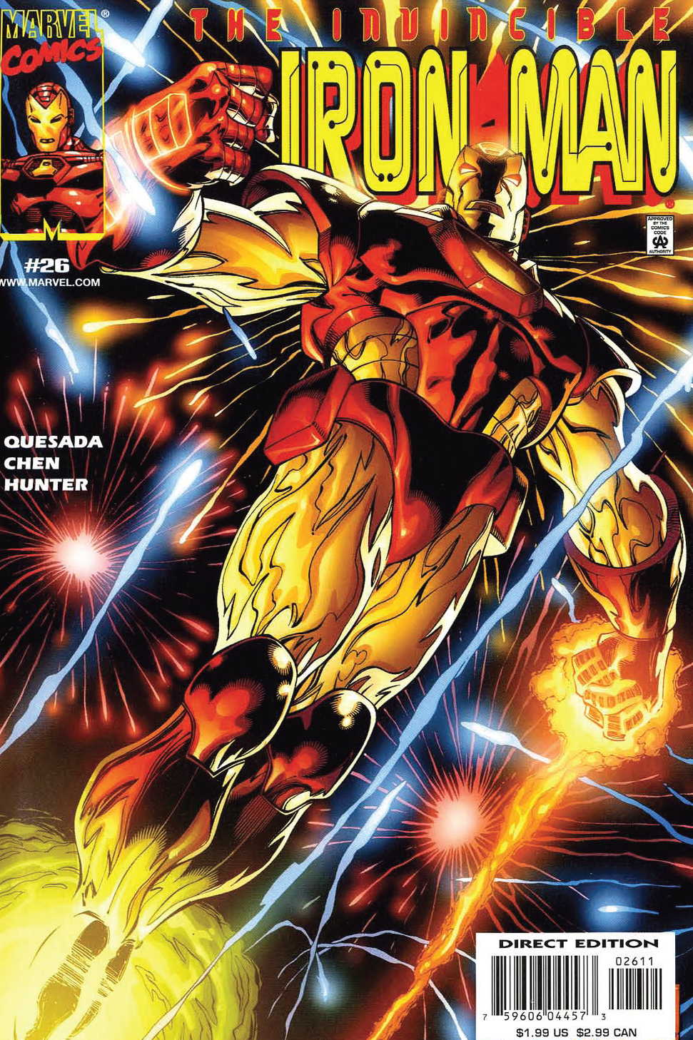 Read online Iron Man (1998) comic -  Issue #26 - 1