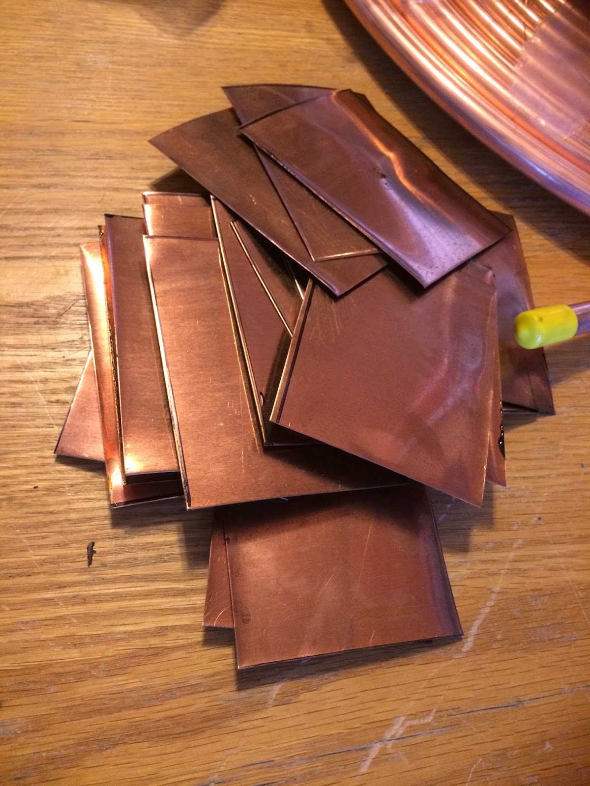 Making Etch Copper Sheet