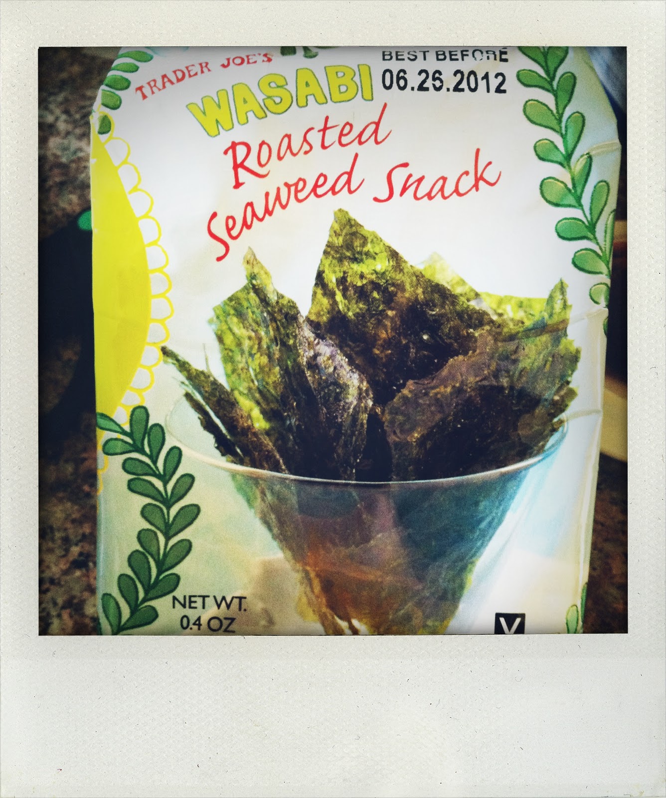 Trader Joe's Prose (and cons) Wasabi Roasted Seaweed Snack