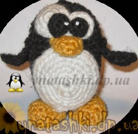 PATRON GRATIS PINGÜINO AMIGURUMI 