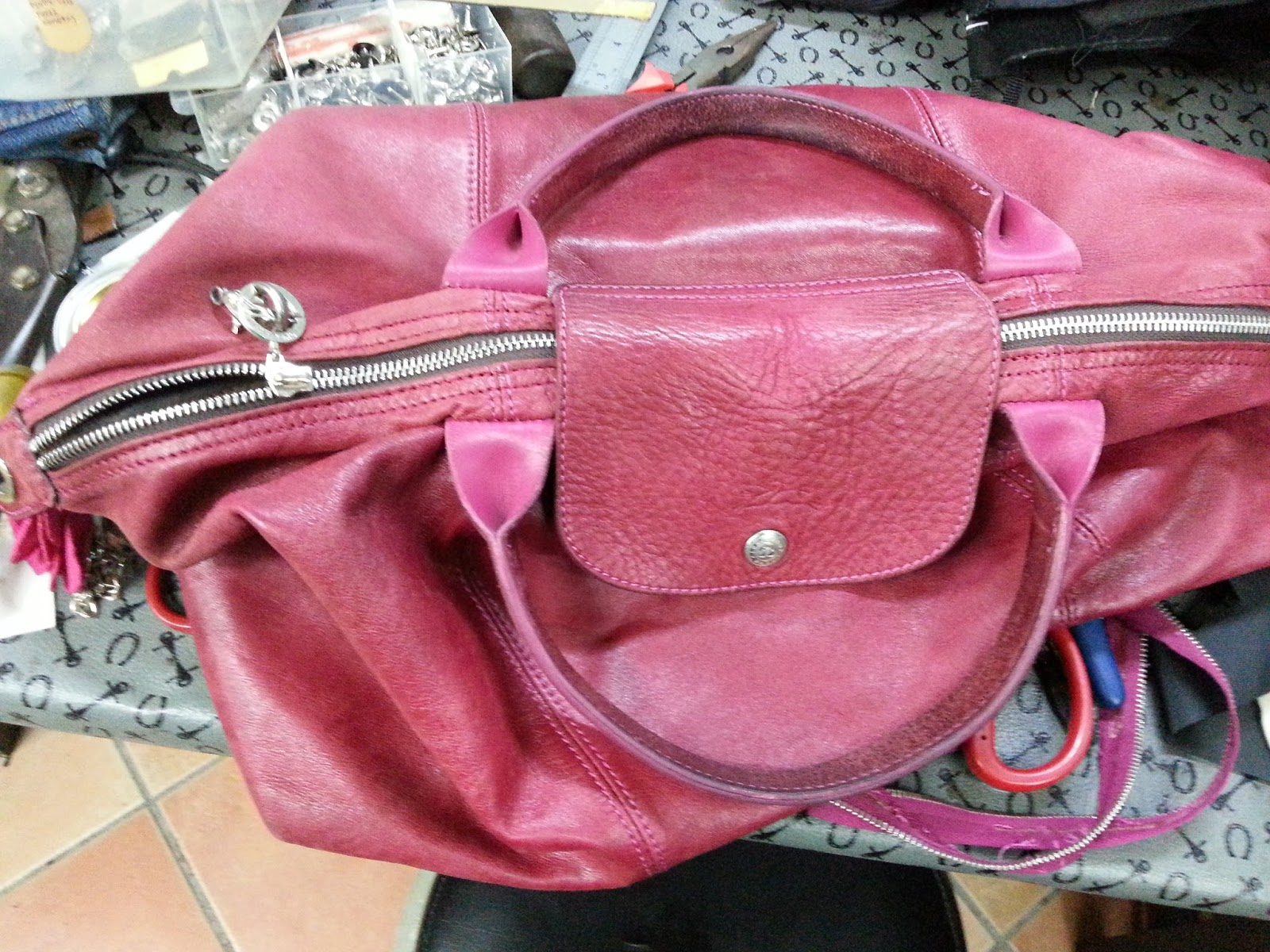 Longchamp bag repair