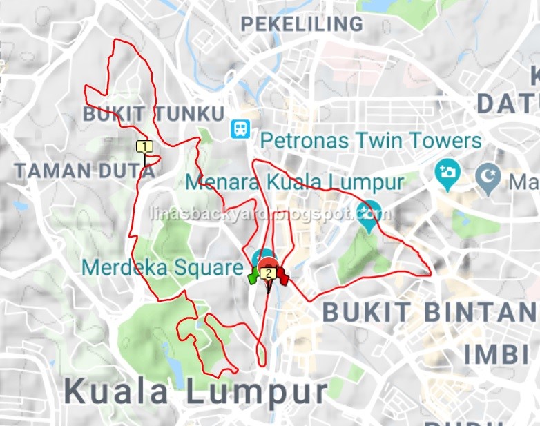 My Hills Training At Compression Run Malaysia 2018