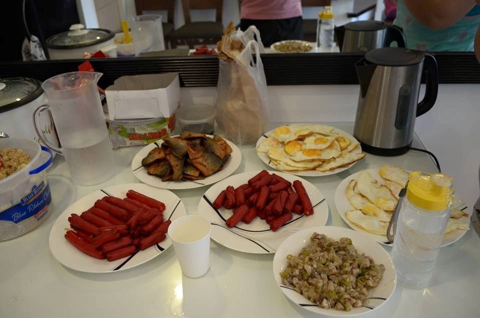 Our breakfast at Pico de Loro Beach & Country Club