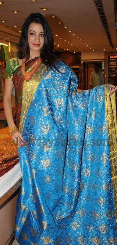 CMR Bridal Silk Sarees with Heavy Work - Saree Blouse Patterns