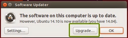 Upgrade Ubuntu 14.04 to 14.10