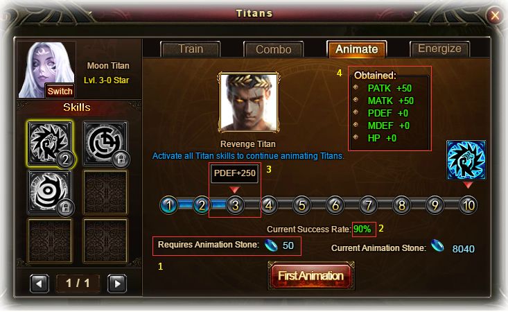 обновление статы. на подобии команд комфаер. царский арена. Heart arena stats. Titans trainer.