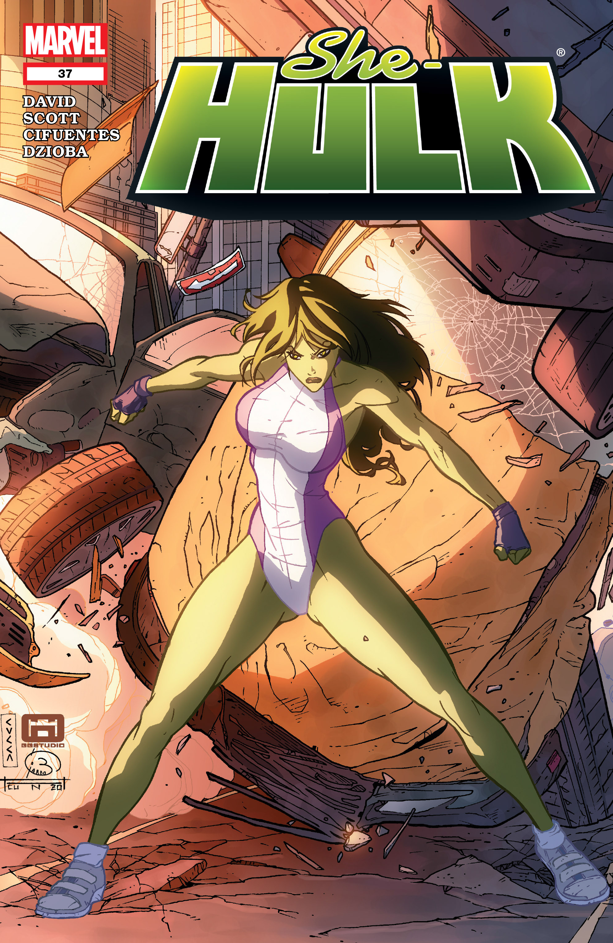 Read online She-Hulk (2005) comic -  Issue #37 - 1