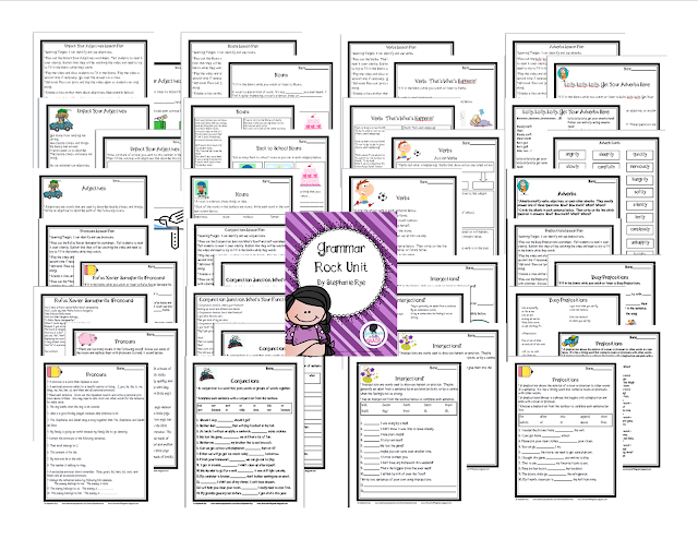 Forever in Fifth Grade: Grammar Rock in Writer's Workshop!