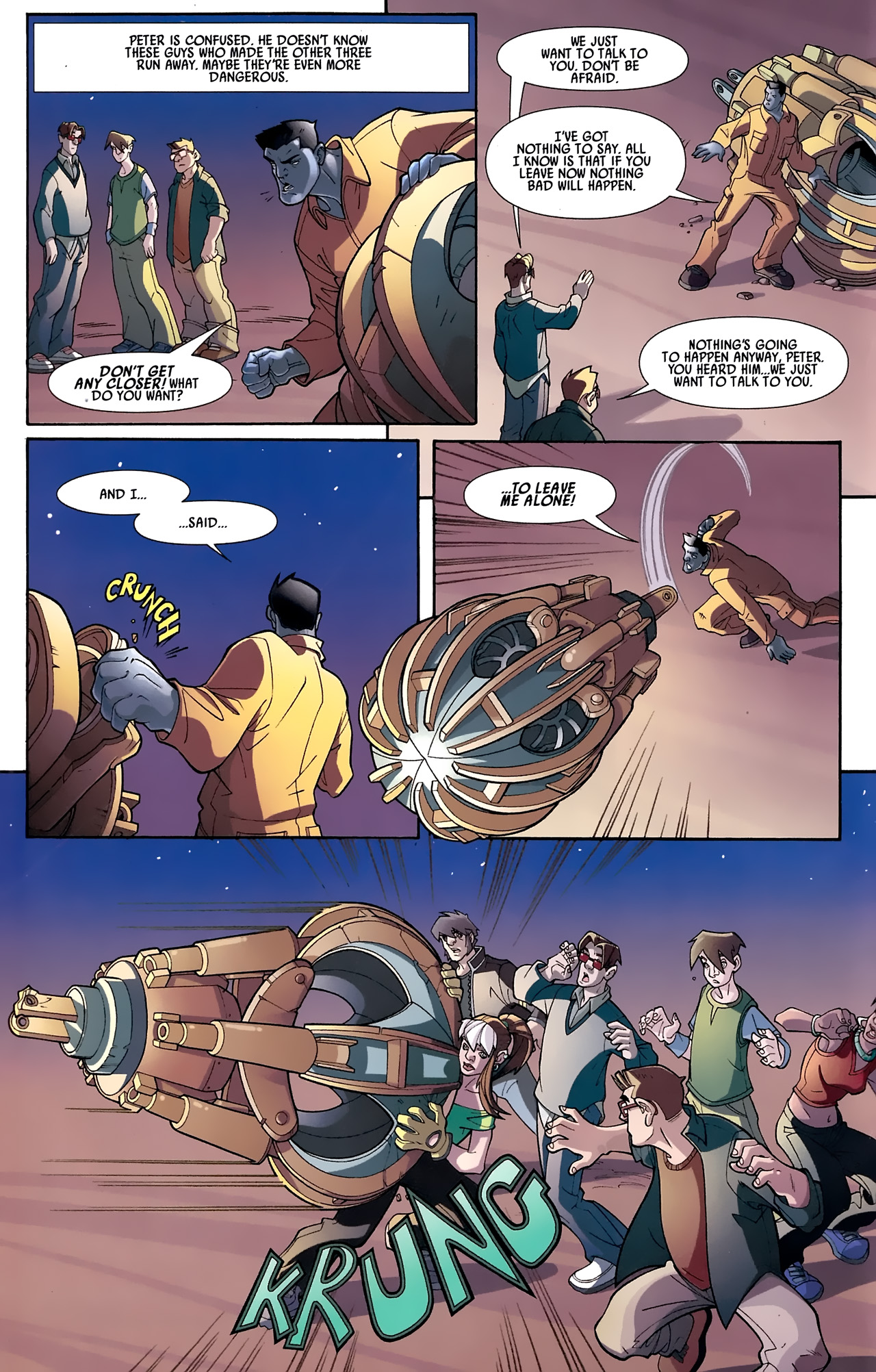 Read online X-Campus comic -  Issue #3 - 24