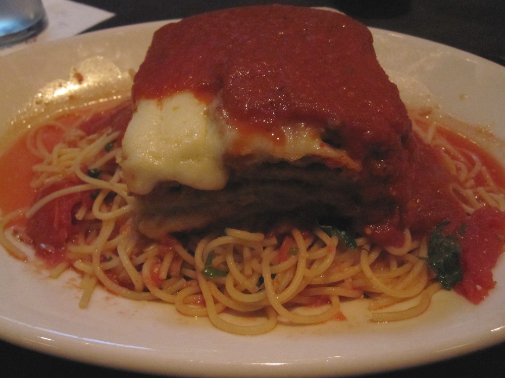 The Asian Vegetarian in Oz Maggiano's Little Italy Costa Mesa, CA