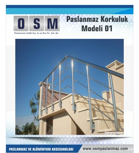 Paslanmaz Korkuluk OSM Paslanmaz