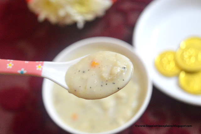 Creamy chicken soup